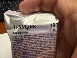 Cartuchos Lexmark 100XL