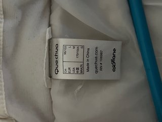 Chaqueta Quechua Azul Impermeable