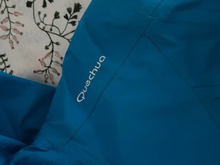 Chaqueta Quechua Azul Impermeable