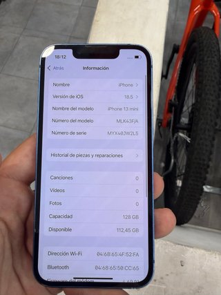 iPhone 13 mini 128 GB Azul