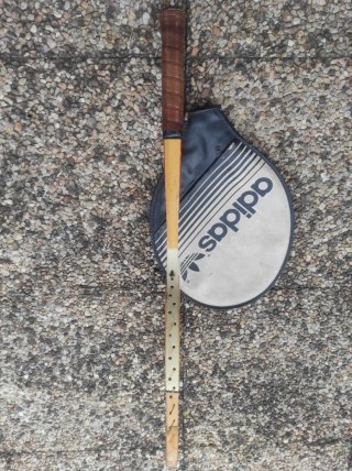Raqueta Tenis Madera Adidas Ilie Nastase