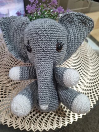 Elefante Amigurumi Tejido a Mano