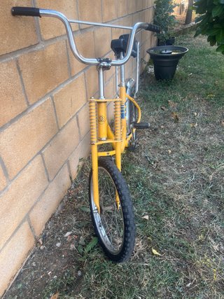 Bicicleta Motoretta GAC Amarilla