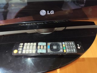 Televisión LG Negra