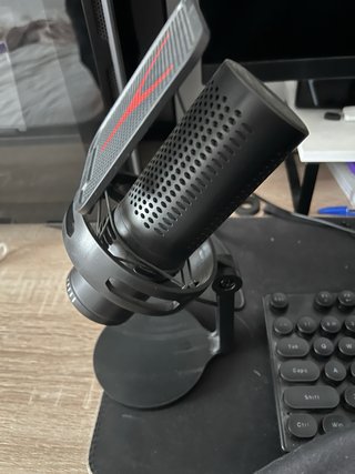 Micrófono para PC Negro