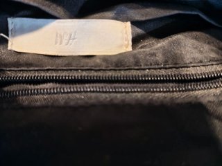 Bolso Negro Piel Sintética HM