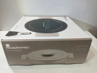 Olla 5.8L Hierro Fundido MasterPro 29cm  Beige