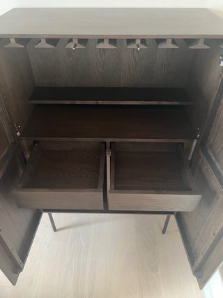 Mueble Bar El Corte Inglés Madera y Metal