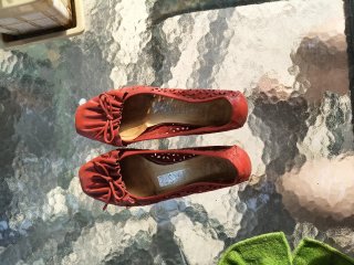 Bailarinas Hispanitas Rojas Talla 38
