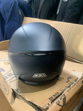Casco Nzi Integral Spider Fibra Vidrio XS