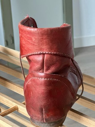 Botines de piel