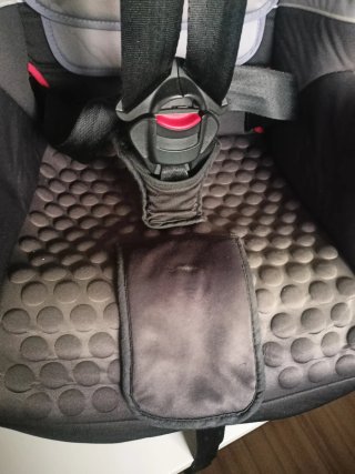 Silla de coche Be Cool gris y negra