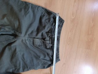 Pantalón cargo hombre verde militar