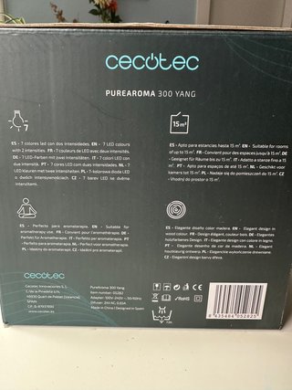 Difusor de aroma con diseño madera