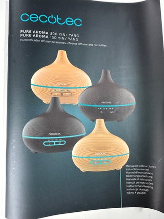 Difusor de aroma con diseño madera