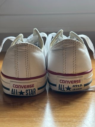 Converse All Star Cuero Blancas