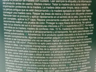Gel Lasur  Madera Antracita 2,5L PARKSIDE