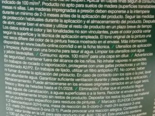 Gel Lasur  Madera Antracita 2,5L PARKSIDE