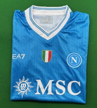 Camiseta Nápoles EA7 Azul