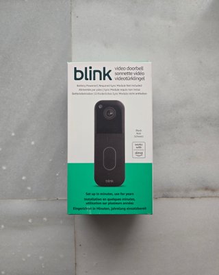 Blink Video Doorbell (Negro) - Amazon (NUEVO)