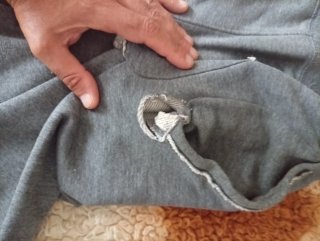 Pantalón corto Nike gris