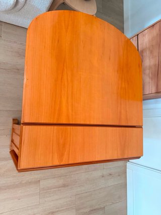 Mesa de madera plegable extensible. Negocianle