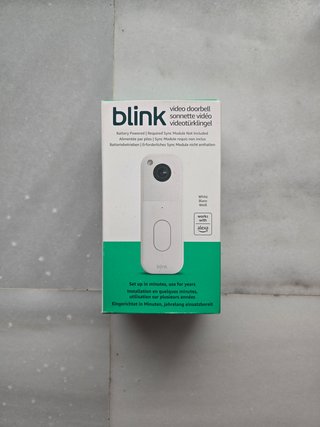 Blink Video Doorbell (Blanco) - Amazon (NUEVO)