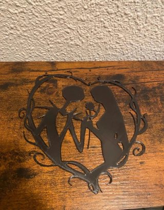 Impresión relieve Nightmare Before Christmas 19x19