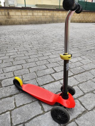 Patinete 3 Ruedas Decathlon Rojo