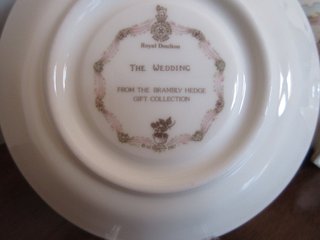 Tazza e piattino Royal Doulton Brambly Hedge