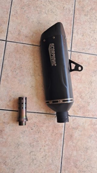 Silencioso de moto