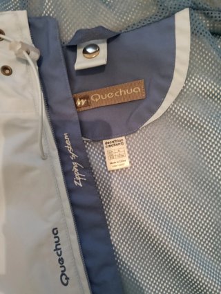 Chubasquero Quechua Azul