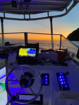 Barco pesca deportiva americano