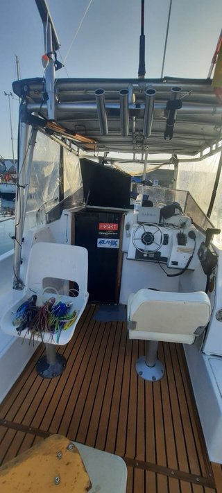 Barco pesca deportiva americano