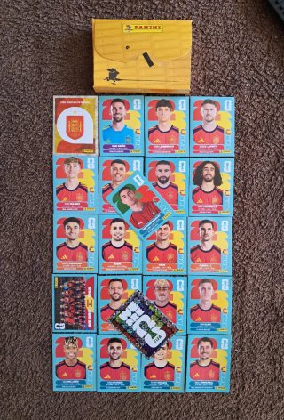 Cromos Seleccion España Panini Mundial Fifa 2026.