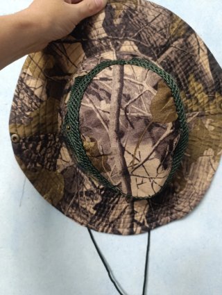 Sombrero camuflaje transpirable verde