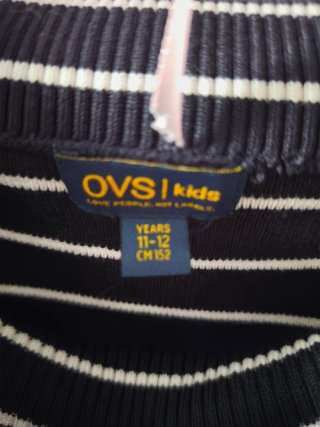 Jersey Ovs rayas niña 11-12 años