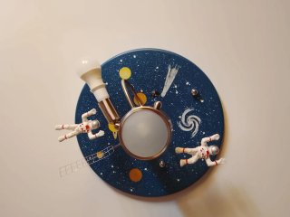 Lámpara infantil espacio astronautas