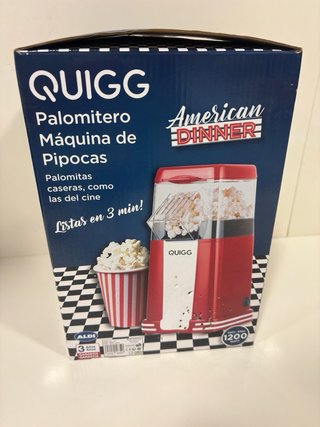 Máquina de Palomitas QUIGG Roja