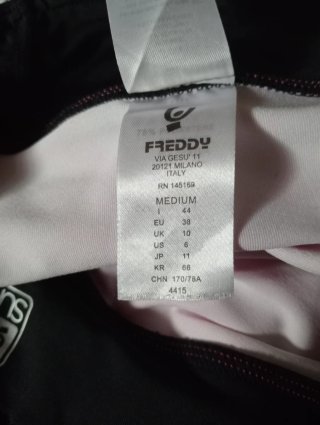 Freddy Pantaloni Capri Stampa Jellyfish medium