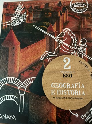 Lobros de los 3 trimestres de geografia 2 eso