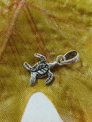 Mono Colgante Tortuga Marina Plata De Ley 925