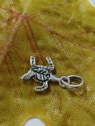 Mono Colgante Tortuga Marina Plata De Ley 925