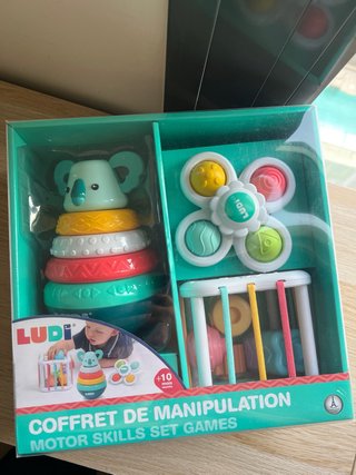 Set juegos manipulación LUDI