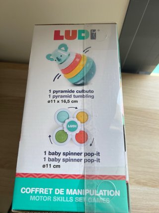 Set juegos manipulación LUDI
