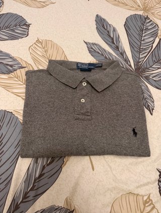 Polo Ralph Lauren Gris Oscuro XL Custom Fit