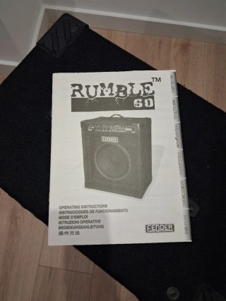 Amplificador Bajo Fender Rumble 60W