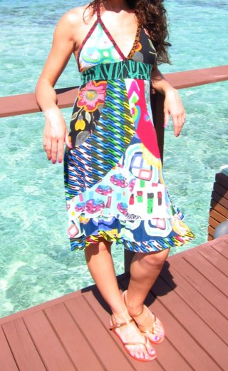 Vestido Verano Desigual Mujer
