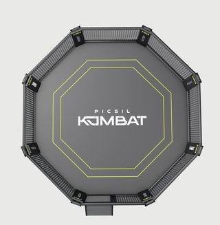 Octógono Profesional Kombat 6x6m Elevado