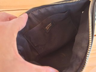 Bolso de mano Sfera verde y negro